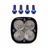 Baja Squadron Titanium Bolts (Set of 4)