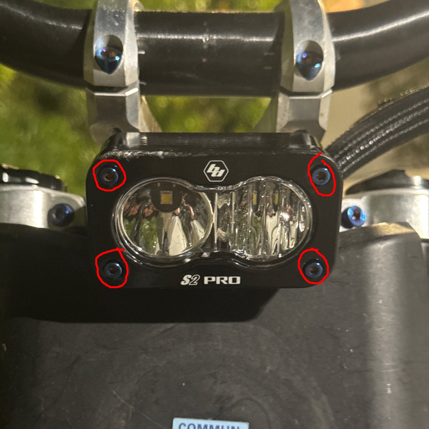 Titanium Baja/Motoparty Bolts (set of 4)