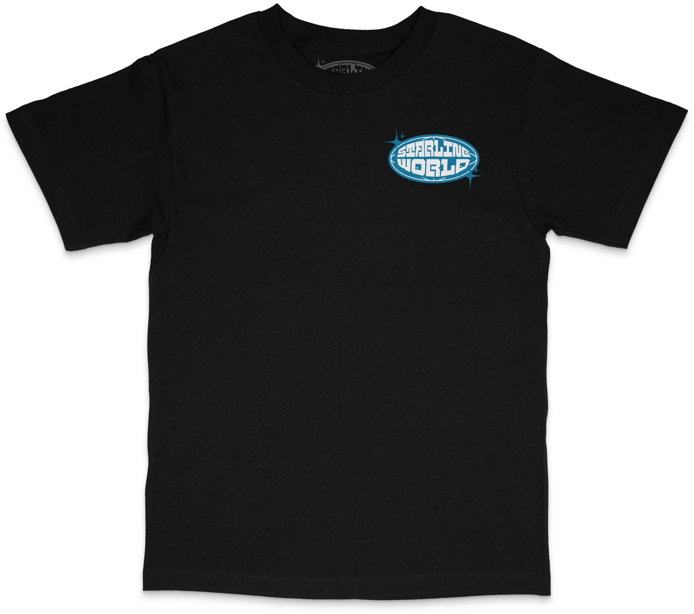 StarlineWorld (Black-Blue) Tee