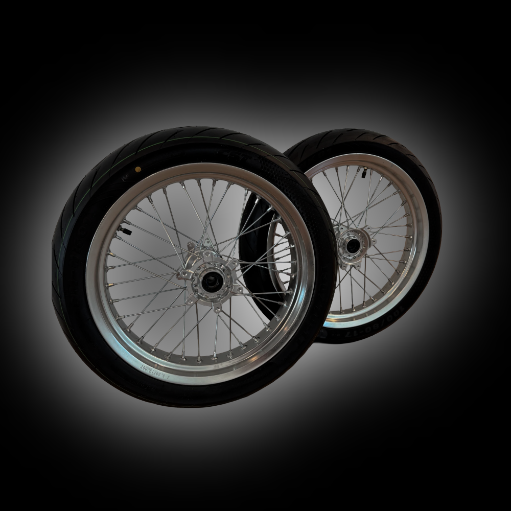 Ultra Bee Supermoto Wheelset -(Chrome Restock soon)
