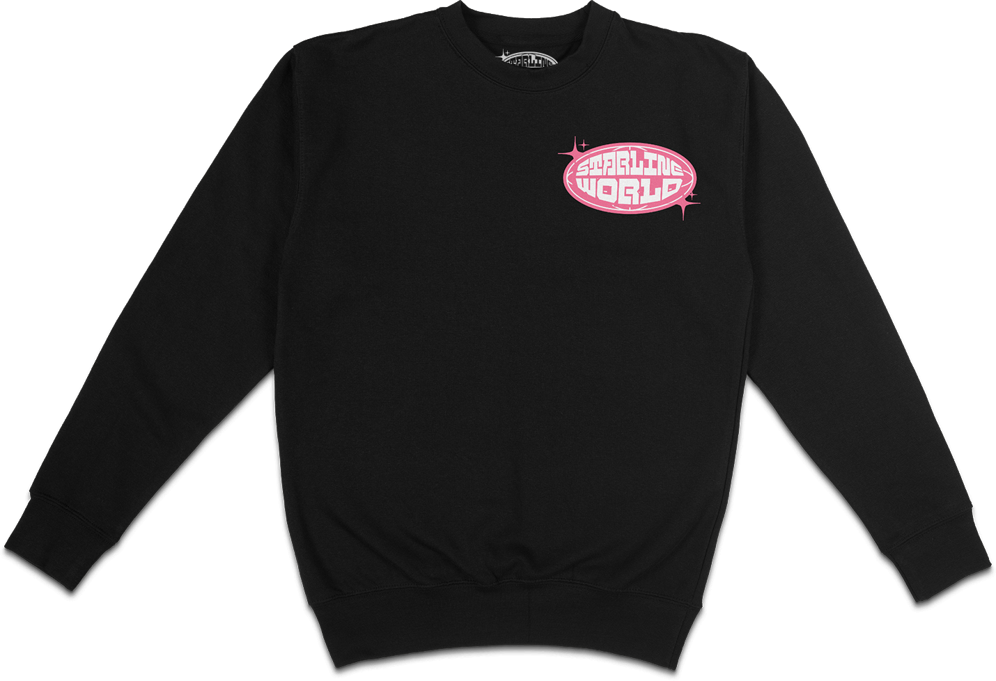 StarlineWorld (Black-Pink) CREWNECK