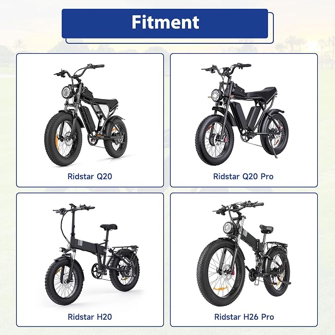 Full Twist Throttle with Key Ignition for Ridstar Q20