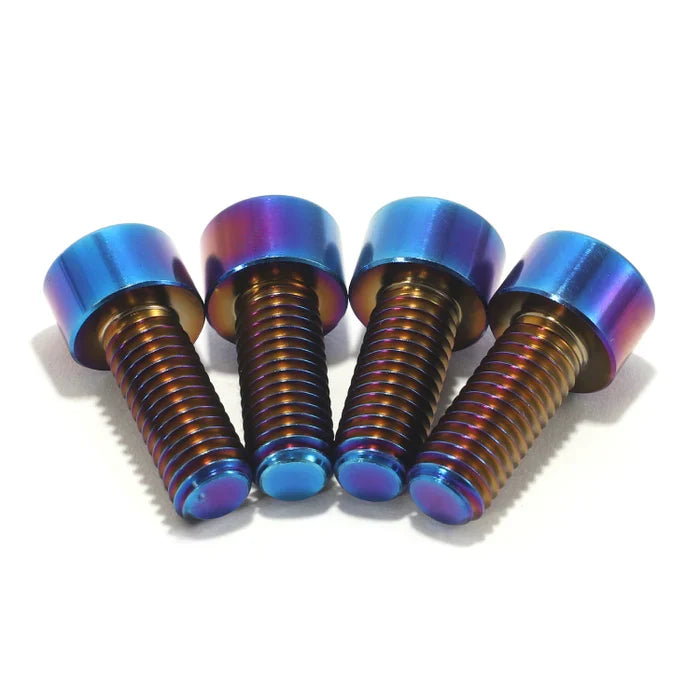 All E-Moto Peg Mount Titanium (Set Of 2)