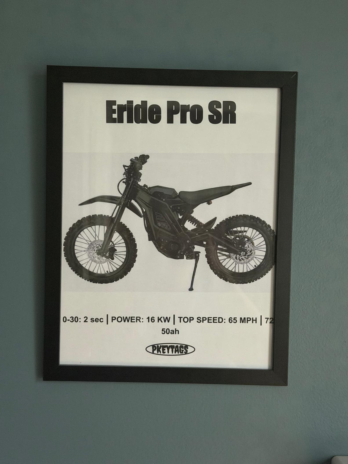 Eride Pro SR Framed Poster