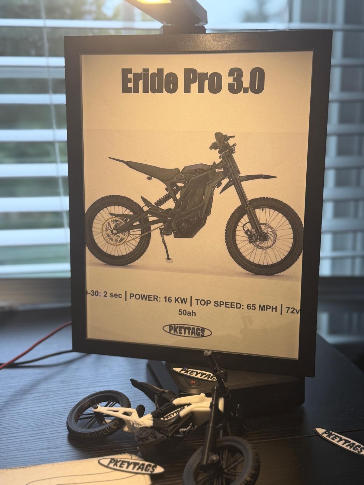 Eride Pro 3.0 Framed Poster