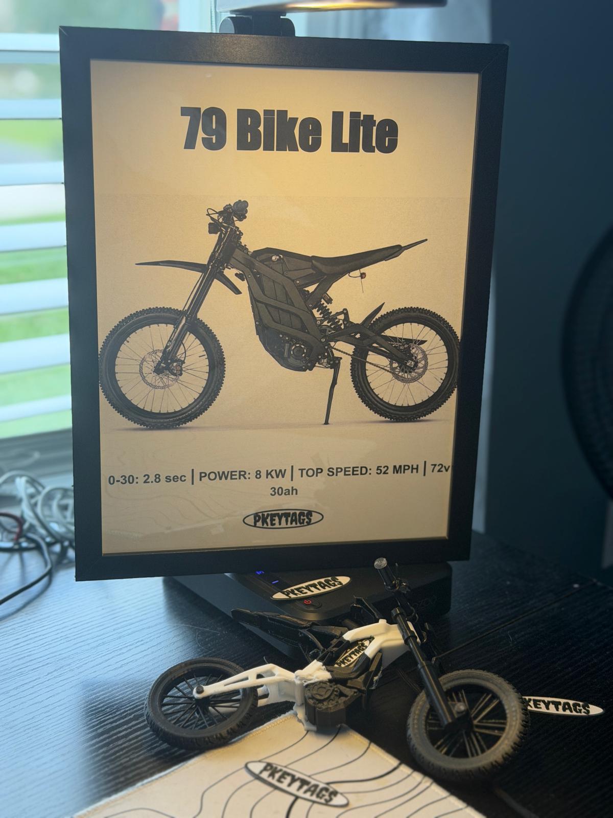 79 Bike Falcon Lite Framed Poster
